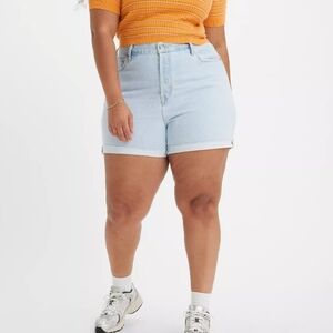 501® Premium Levi's High Rise Shorts Longer Inseam